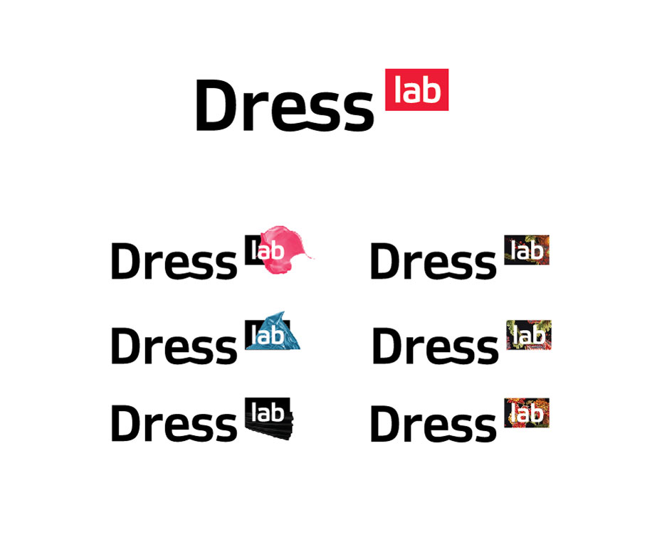 Разработка логотипа магазина одежды Dress Lab
